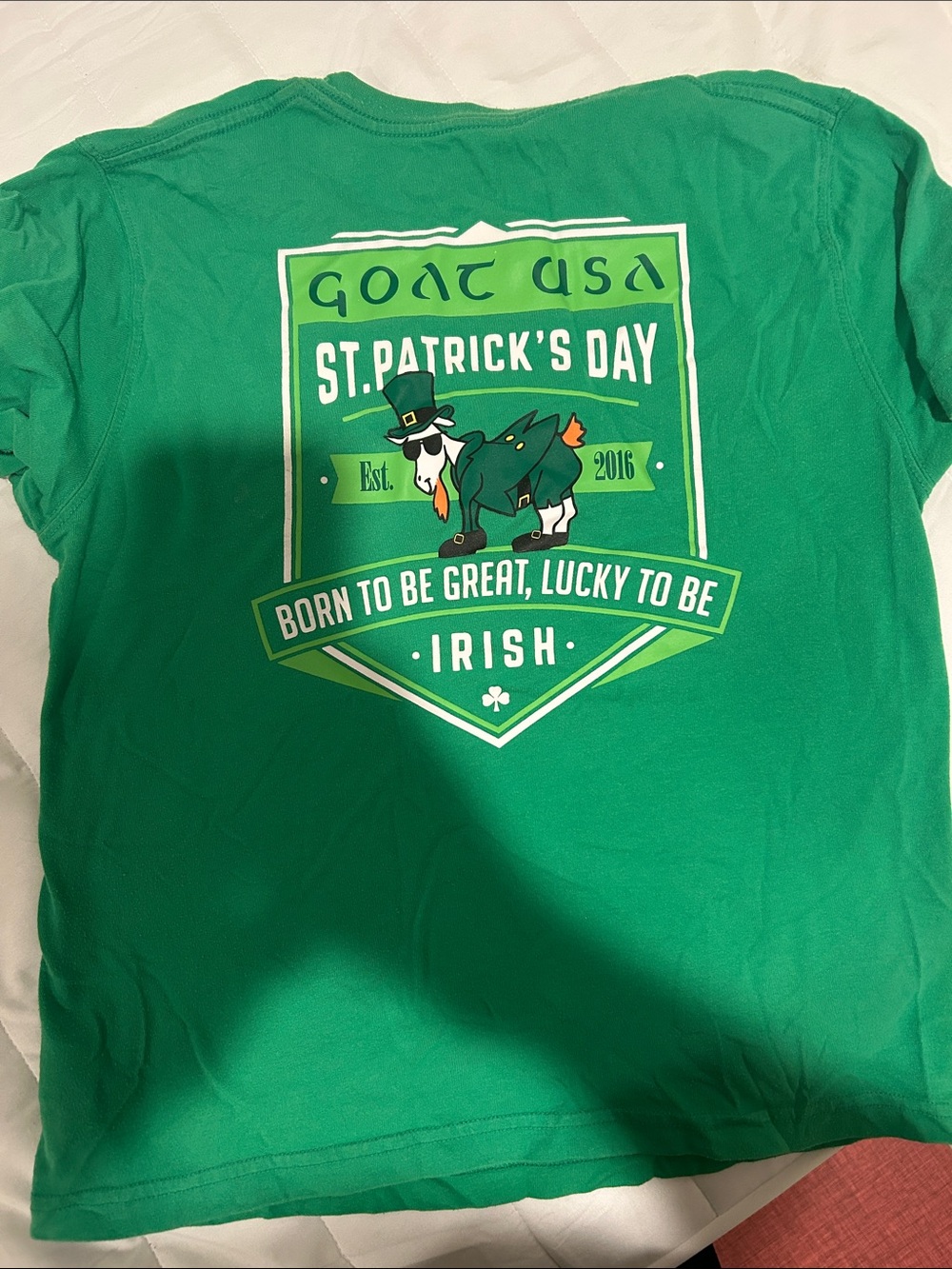 Kids' Green St. Patrick's Day Graphic Tee - GOAT USA